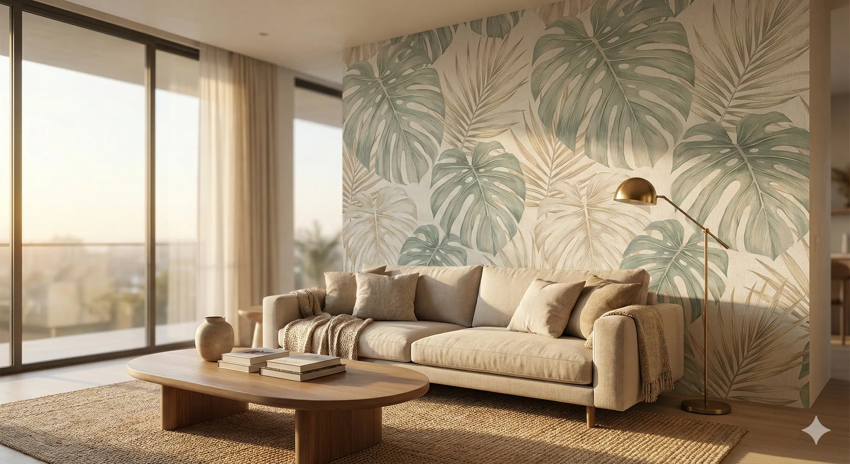 Designové tapety - instalace